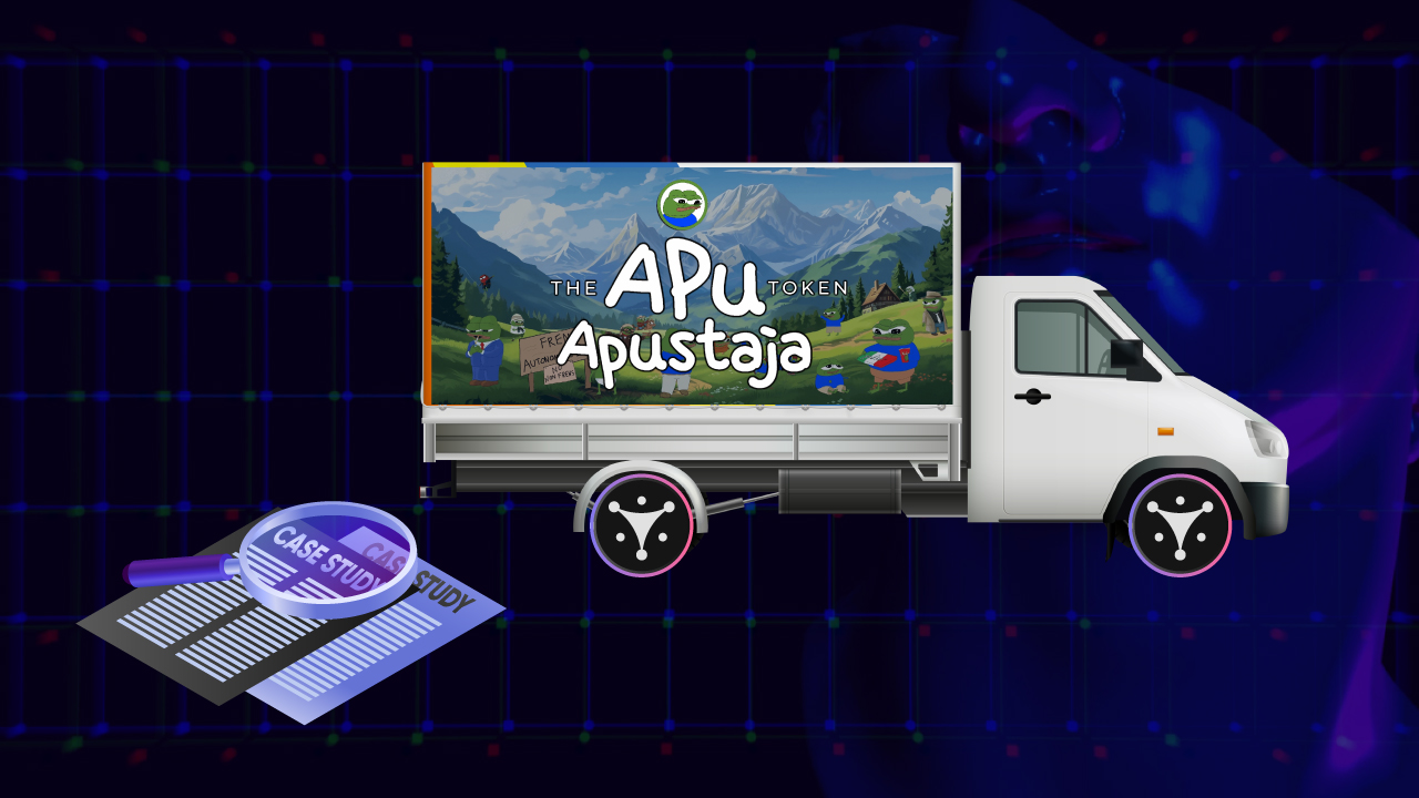 APU LED Truck Campaign at the 2024 Paris Olympics: Apu Apustaja’s Memecoin Marketing Triumph with CryptoVirally