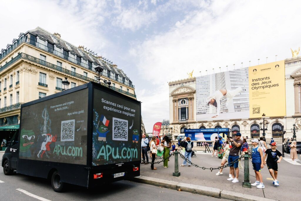 Apu LED Truck Paris 1 2024 World Olympics