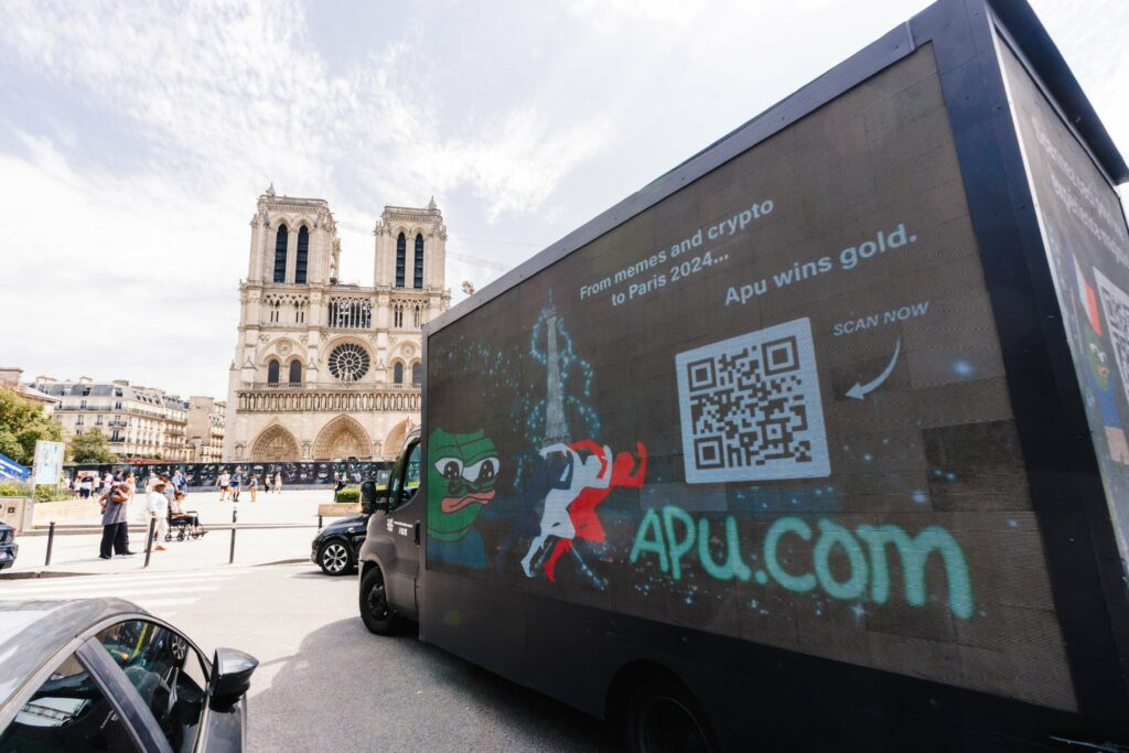 Apu LED Truck Paris 2 2024 World Olympics