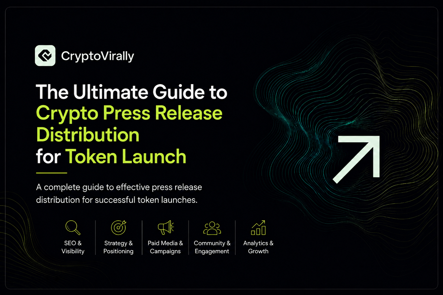 Crypto press release distribution for token launch illustration